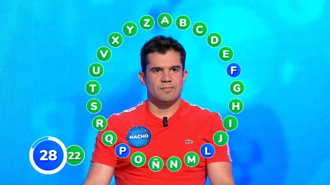 Así se prepara Nacho Mangut para ganar el bote de "Pasapalabra"