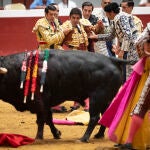 Segunda tarde de toros de la Semana Grande donostiarra con los diestros Miguel Ángel Perera, Emilio de Justo y David Galván