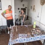 Situación de una vivienda de Es Mercadal, Menorca, este viernes después las intensas lluvias y tormentas de la dana (depresión aislada en niveles altos) que ha azotado Baleares desde el martes pasado. Los vecinos, el personal de emergencias y los operarios de carreteras del archipiélago trabajan este viernes para recuperar la normalidad y limpiar los daños causados por este fenómeno atmosférico sobre todo en Menorca y al norte de Mallorca. 