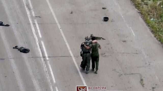 Primeras imágenes del inicio de la incursión ucrania en Kursk