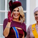 La princesa Laurentien y Máxima de Holanda