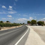 Imagen de la carretera RM-423 donde se proyecta la construcción de la nueva glorieta en Fortuna.