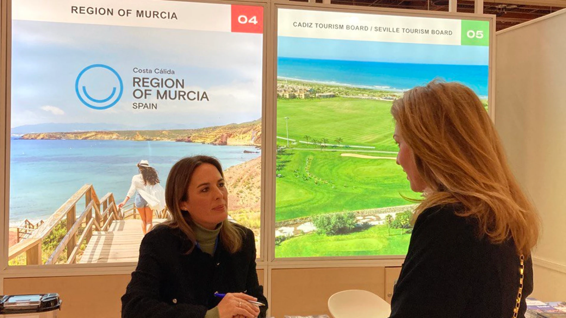 Una imagen de la participación de la Región de Murcia en la feria Matka de Helsinki
