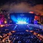 Imagen del escenario del Cap Roig Festival 