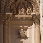 Cabeza aprisionada en la catedral de Zamora