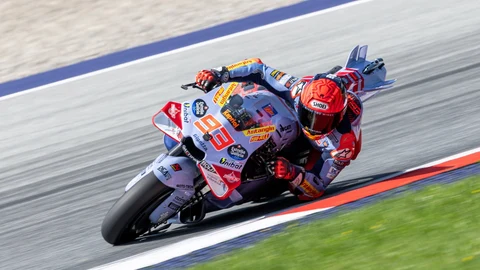 Marc Márquez, en el circuito de Spielberg
