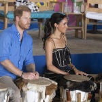 Meghan y Harry en Colombia.