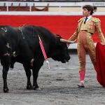 Novillada con picadores de la segunda de las Corridas Generales en la plaza de toros de Bilbao