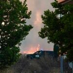 Un incendio en Castrillo de los Polvazares (León) obliga a desalojar Piedralba