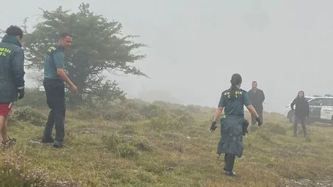 La Guardia Civil rescata a un menor extraviado en Peña Angulo (Burgos)
