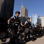 Protests ahead of the Democratic National Convention in Chicago, Illinois