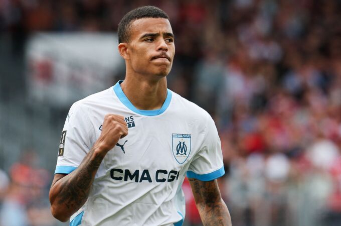 Greenwood, jugador del Marsella. 