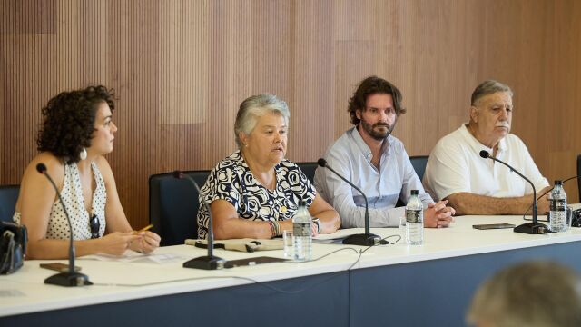 MADRID.-AMP.- Los afectados por el accidente de Spanair presentan la Fundación Aérea A20 en el 16 aniversario de la tragedia