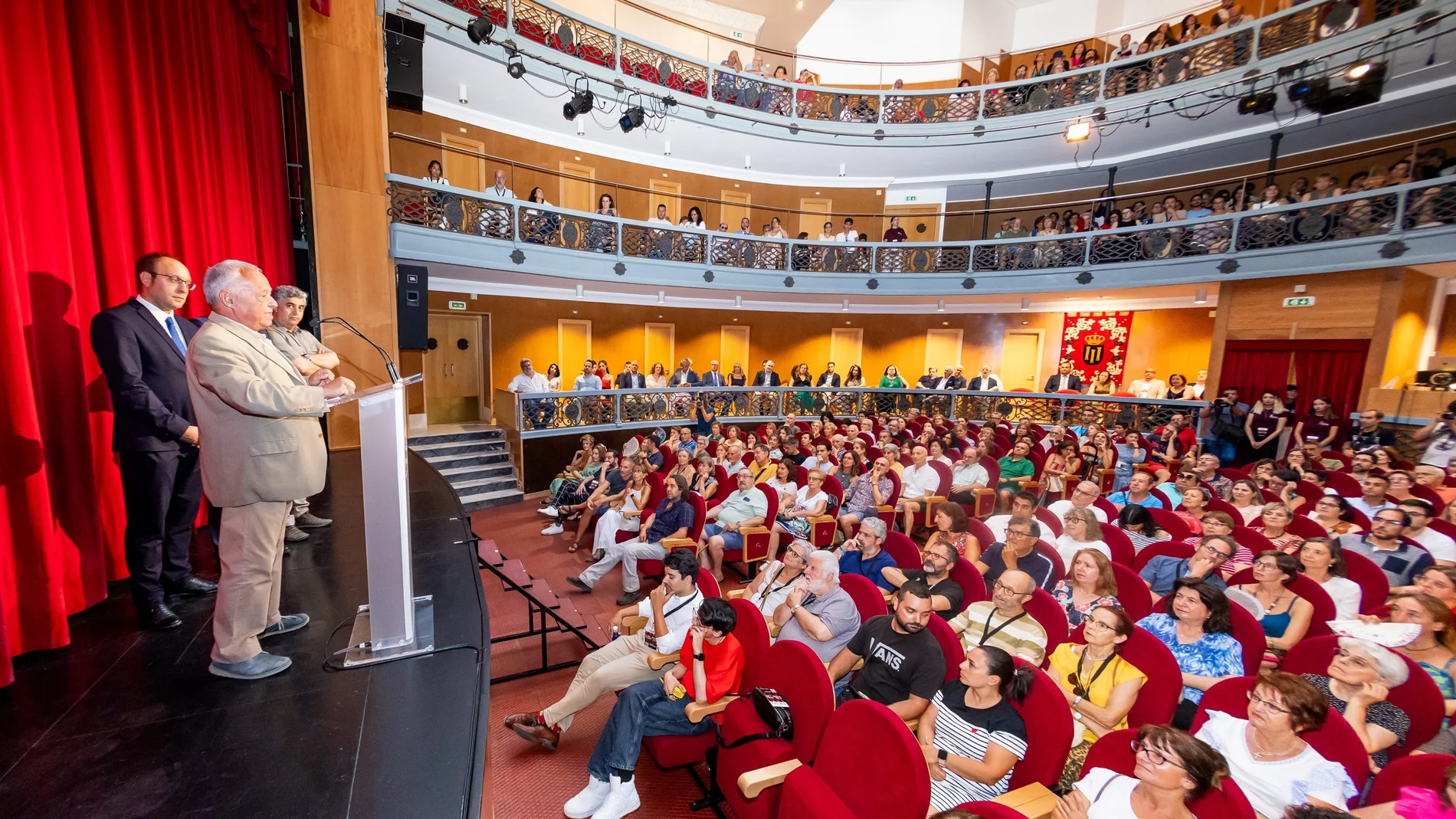 Inauguración de la Feria de Teatro de Castilla y León en Ciudad Rodrigo