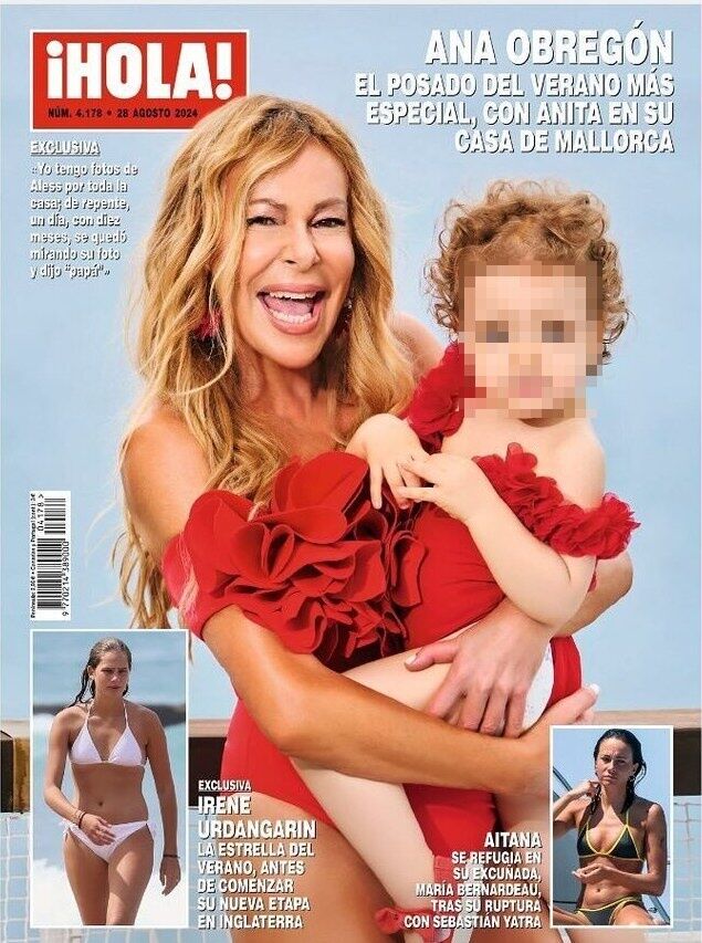 Ana Obregón y Ana Sandra, portada de la revista &quot;¡Hola!&quot;