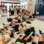 Retrasos en los trenes en la estación de Chamartín.