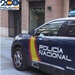 Un vehículo de la Policía Nacional de Valladolid