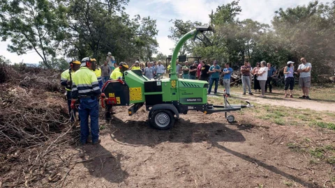 Trabajos que se están llevando a cabo en la provincia segoviana