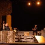 Uno de los espectáculos del Festival de Verano del teatro romano de Clunia