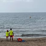 MURCIA.-Los puestos de vigilancia del Plan Copla izan este jueves la bandera amarilla en dos playas de Cartagena y Lorca