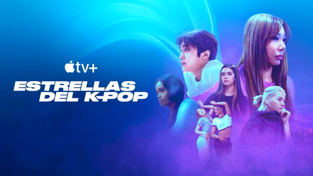 Imagen promocional de la serie documental "Estrellas del k-pop"