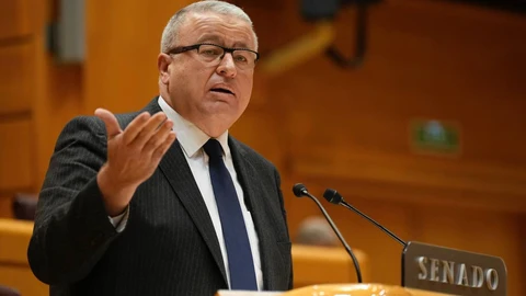 El senador del Partido Popular de la Región de Murcia Francisco Bernabé