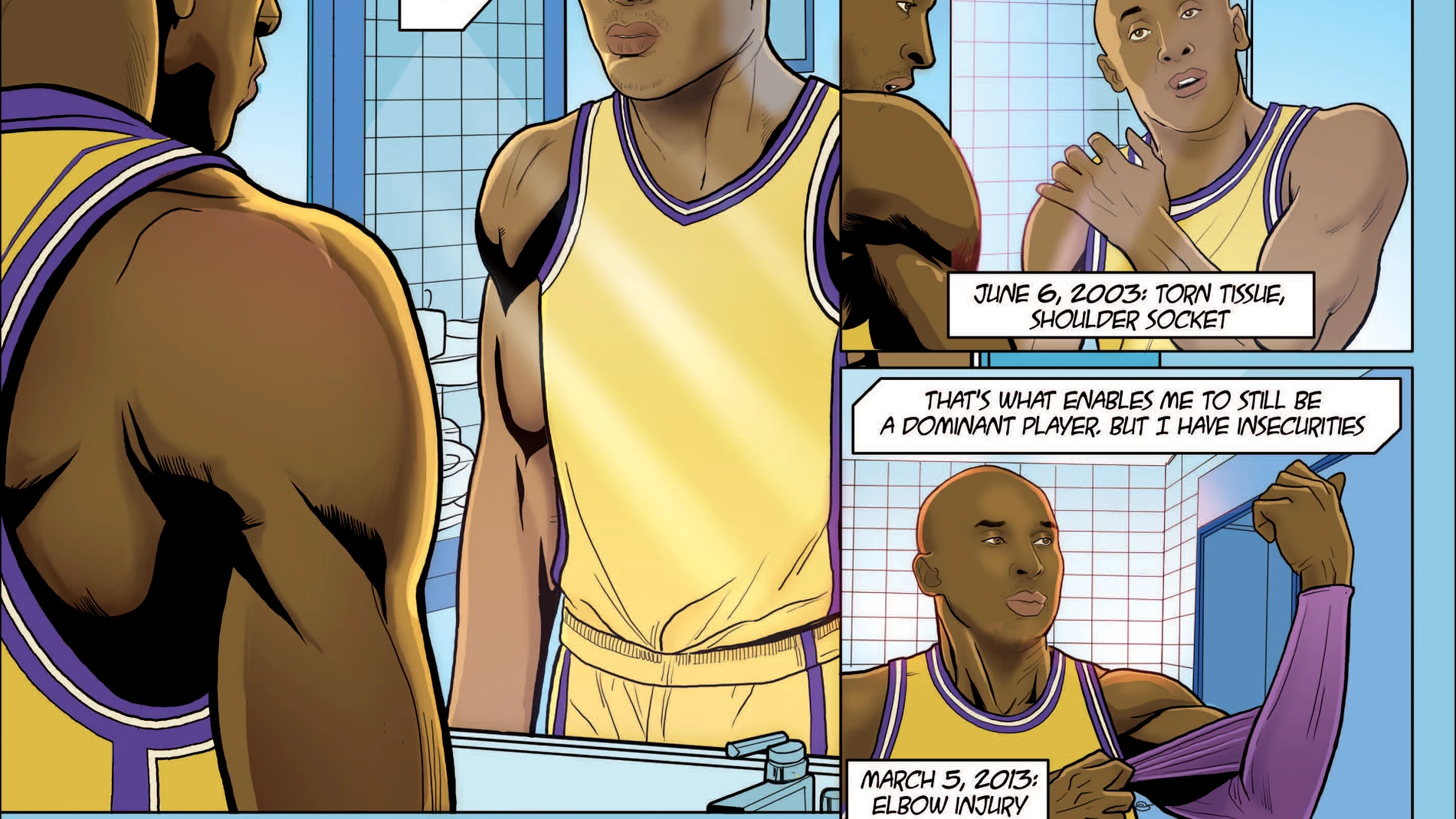 La vida de la leyenda del baloncesto Kobe Bryant quedará plasmada en un cómic