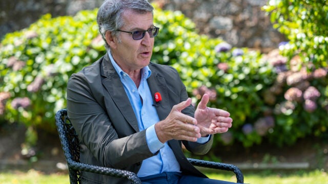 Entrevista al presidente del Partido Popular, Alberto Núñez Feijóo