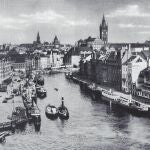 Antigua imagen de Kaliningrado, la Königsberg prusiana