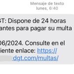 ¿Te ha llegado una multa de la DGT? Cuidado, puede ser una estafa