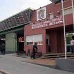 Imagen de recurso del parque de Bomberos de la capital onubense. EUROPA PRESS 