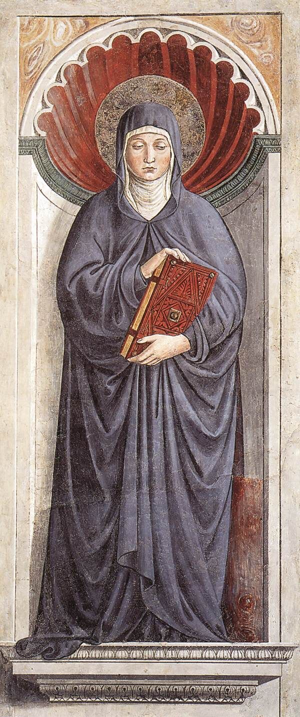 Santa Mónica de Hipona, madre de San Agustín de Hipona y patrona de las mujeres casada