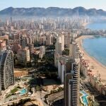 Imagen de la ciudad de Benidorm que ha recibido una ayuda de 150.000 euros de la Diputación de Alicante