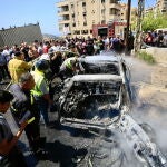 Drone attack targets a car in southern Lebanon