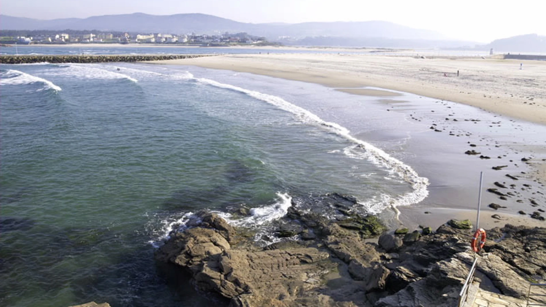 Playa de A Rapadoira.