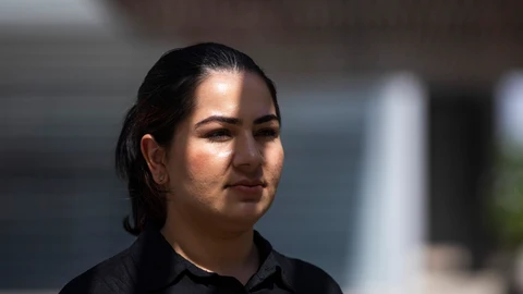 Khadija Amin, refugiada afgana que lleva tres años viviendo en España.