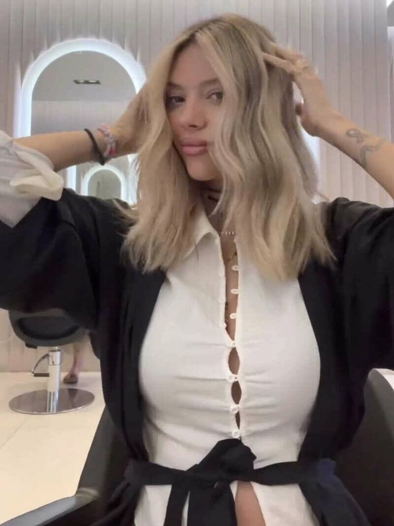 Alejandra Rubio se somete a un cambio de look radical