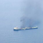 Sounion tanker attacked by Houthis appears to be leaking oil in the Red Sea