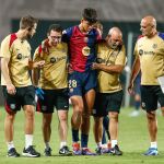 Fútbol.- El centrocampista del Barcelona Marc Bernal se rompe el ligamento cruzado de la rodilla derecha