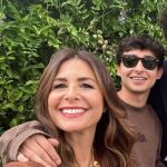 Nuria Roca y su hijo, Pau