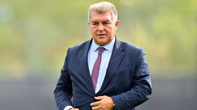 Joan Laporta, FC Barcelona. 