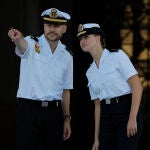 La princesa Leonor ingresa este jueves en la Escuela Naval Militar de Marín (Pontevedra)