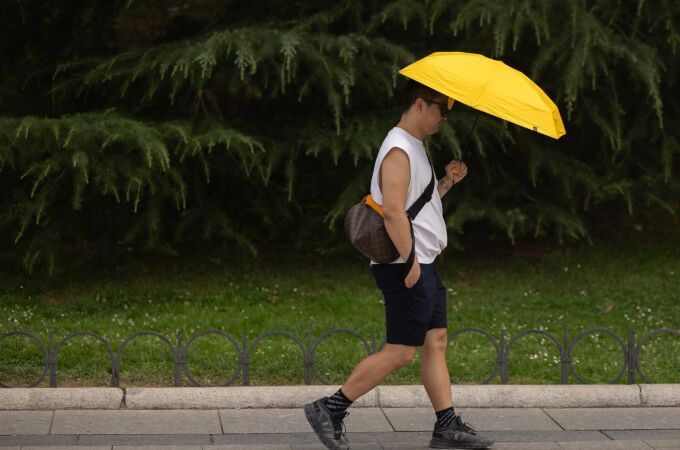 Lluvias este jueves en Madrid