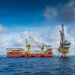 Producción y exploración de petróleo y gas en alta mar