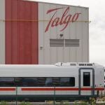 Fachada de la planta de Talgo, Álava, País Vasco. 