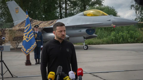 Russia Ukraine War F16 Zelensky