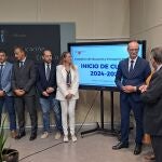 El consejero de Educación y Formación Profesional, Víctor Marín, presenta las novedades del inicio de curso 2025-2025