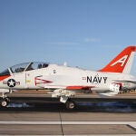 El T-45 también ha recibido actualizaciones para su uso en portaaviones. 