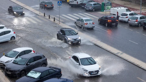 Las fuertes lluvias siguen en Castilla y León