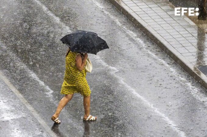 Fuerte tormenta en Burgos